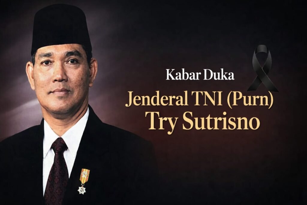Jenderal TNI (Purn) Try Sutrisno Meninggal Dunia, Indonesia Kehilangan Tokoh Bangsa