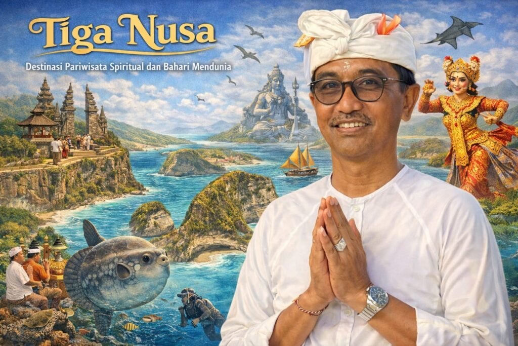 Tiga Nusa, Destinasi Pariwisata Spiritual dan Bahari Mendunia