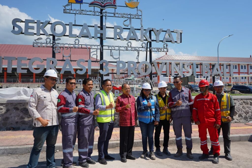 Koster Tinjau Sekolah Rakyat di Karangasem, Progres Pembangunan Tembus 95 Persen